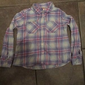 Girl toddler button down